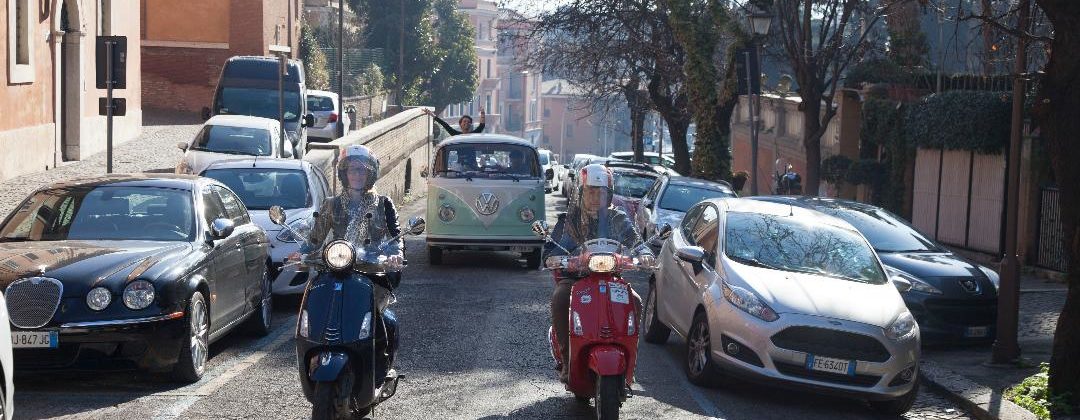 vespa in rome